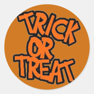 Trick-or-Treat - Halloween Sticker