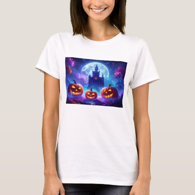 Trick Or Treat Halloween T-Shirt (Front)