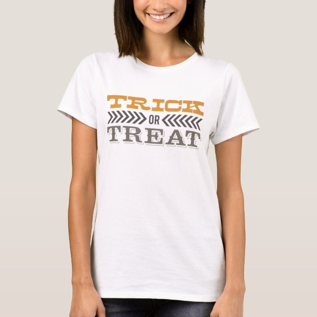 Trick or Treat Halloween T-Shirt (Front)