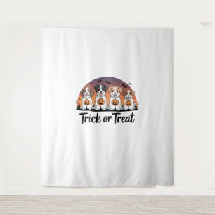 Trick or Treat Halloween Tapestry