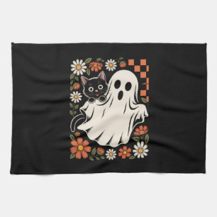 Trick or Treat Halloween Tea Towel