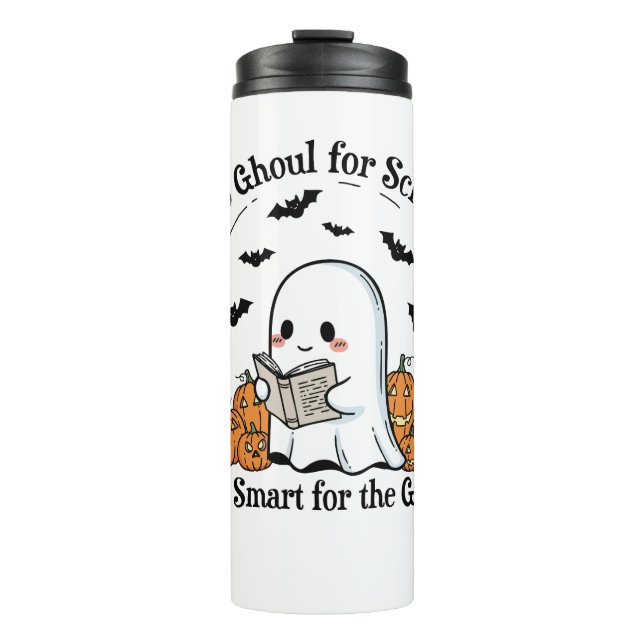 Trick or Treat Halloween Thermal Tumbler (Front)