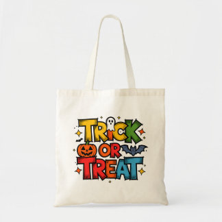 Trick or Treat Halloween Tote Bag