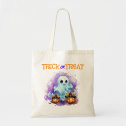 Trick or Treat Halloween  Tote Bag