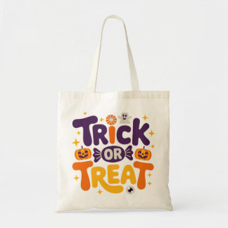 Trick or Treat Halloween Tote Bag