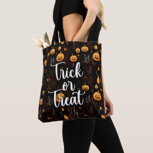 Trick or Treat Halloween Tote Bag