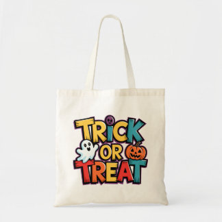 Trick or Treat Halloween Tote Bag