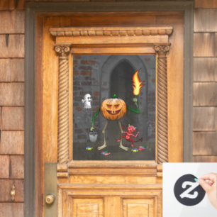 Trick or Treat Halloween Window Cling