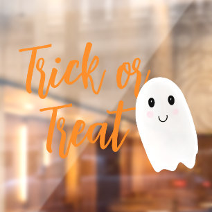 Trick or Treat Halloween  Window Cling
