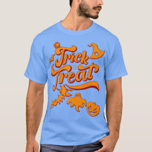 Trick Or Treat Halloweens Day 2022 Funny Men Women T-Shirt