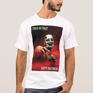 Trick or Treat. Happy Halloween. Devil T-Shirt