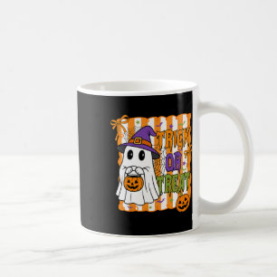 Trick Or Treat Happy Halloween Pumpkin Ghost Boy G Coffee Mug