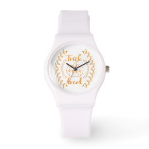 Trick or treat in plants frame watch