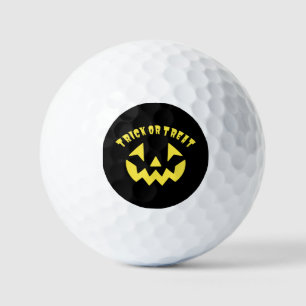 Trick Or Treat Jack O'Lantern Halloween  Golf Balls