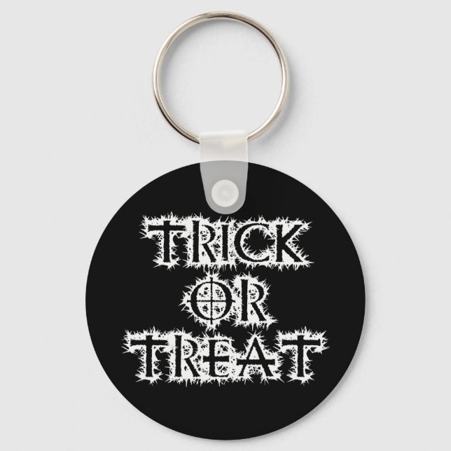 Trick or Treat Key Ring (Front)