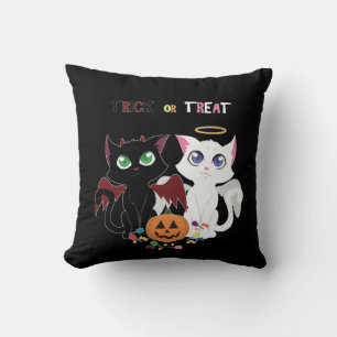 Trick or Treat Kittens Cushion