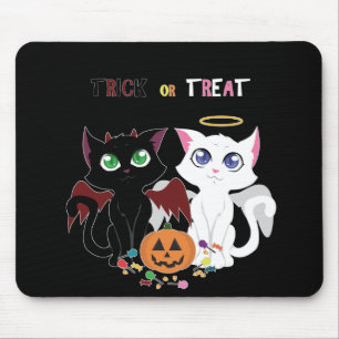 Trick or Treat Kittens Mouse Mat