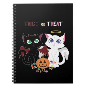 Trick or Treat Kittens Notebook