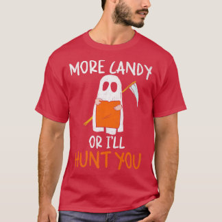 Trick Or Treat Lazy DIY Halloween Funny Ghost Boy  T-Shirt