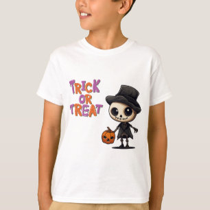 Trick or Treat Little Skeleton T-Shirt