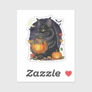 Trick or Treat Maine Coon – Halloween Cat