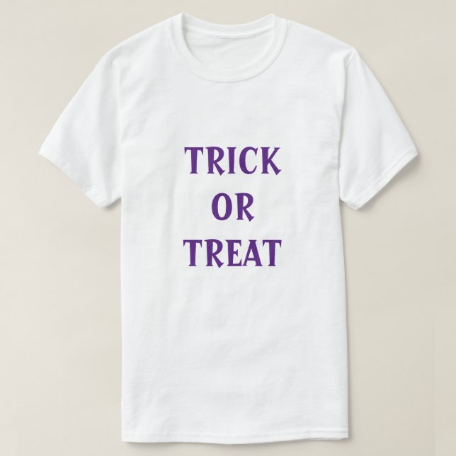 Trick or Treat Men's T-Shirt (Design Front)