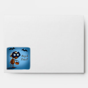 Trick or Treat Money or Eat on Halloween Envelope