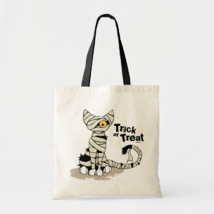 Trick or Treat Mummy Cat - Halloween Bag