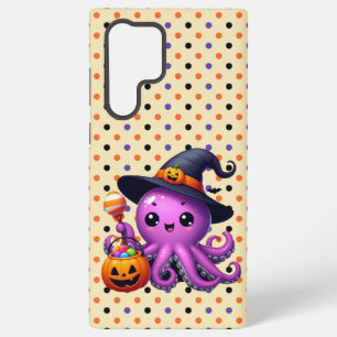 Trick or Treat Octopus Halloween Samsung Galaxy Case