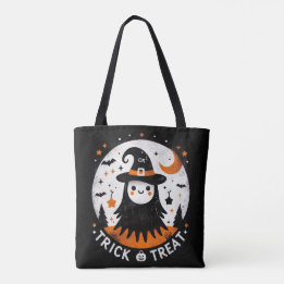 Trick or treat - Only Witch snacks Tote Bag