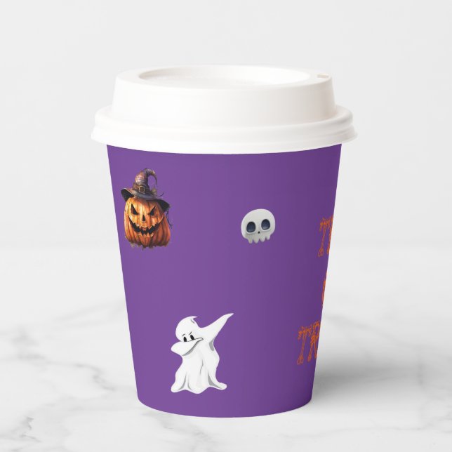 Trick or Treat Paper cup (Front)