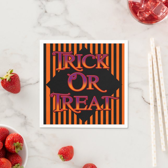 Trick or Treat Paper Napkins (Insitu)