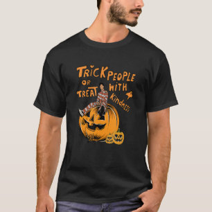 Trick Or Treat People With Kindness Halloween T-Shirt