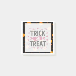 Trick Or Treat Post -It Notes