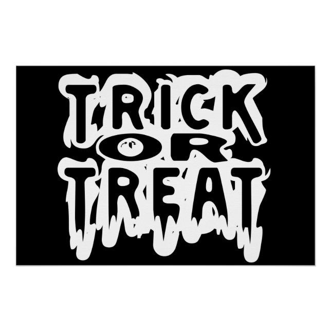 Trick or Treat Poster (Front)