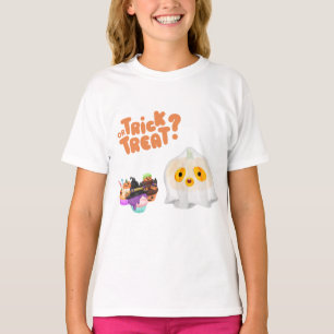 Trick or Treat Pumpkin Ghost T-Shirt