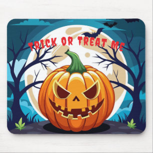 Trick or Treat Pumpkin Moonlight  Mouse Mat