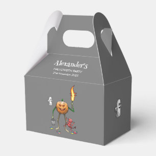Trick or Treat pumpkin with Friends Favour Box