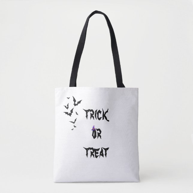 Trick Or Treat Simple Tote Bag (Front)