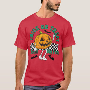 Trick or Treat Smell My Feet Pumpkin Kids Toddler T-Shirt