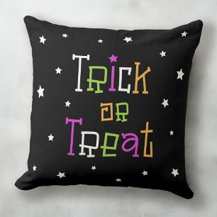 Trick or treat stars Halloween Cushion
