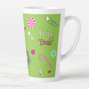 Trick Or Treat! Sweet Death And Candy! Latte Mug