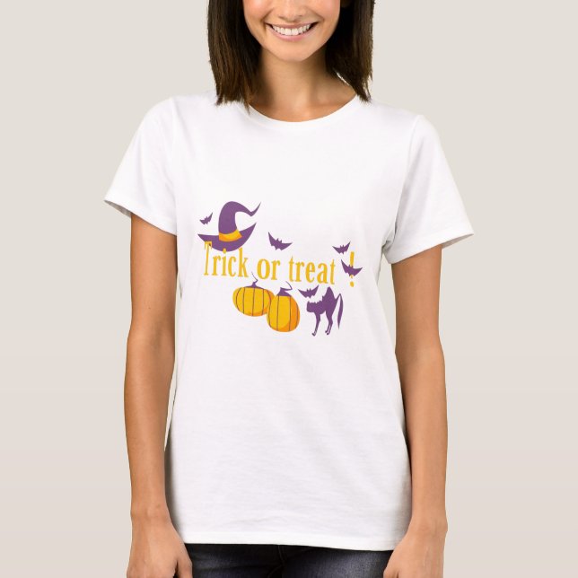 trick or treat T-Shirt (Front)