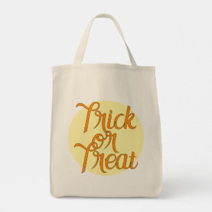 Trick or treat tote bag