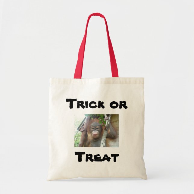 Trick or Treat Tote Bag (Front)