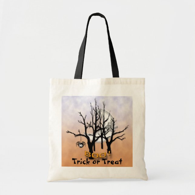Trick or Treat Tote Bag (Front)