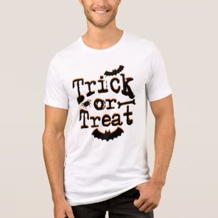 trick or treat Tri-Blend shirt