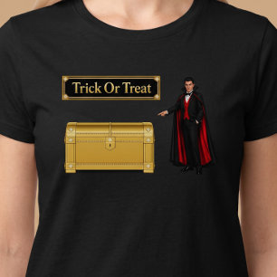 Trick Or Treat Vampire Halloween T-Shirt