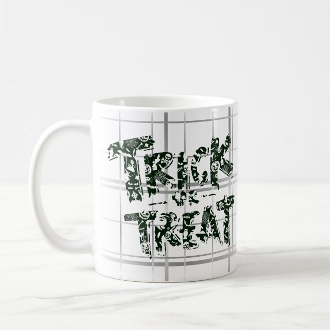 Trick or Treat.w Coffee Mug (Left)