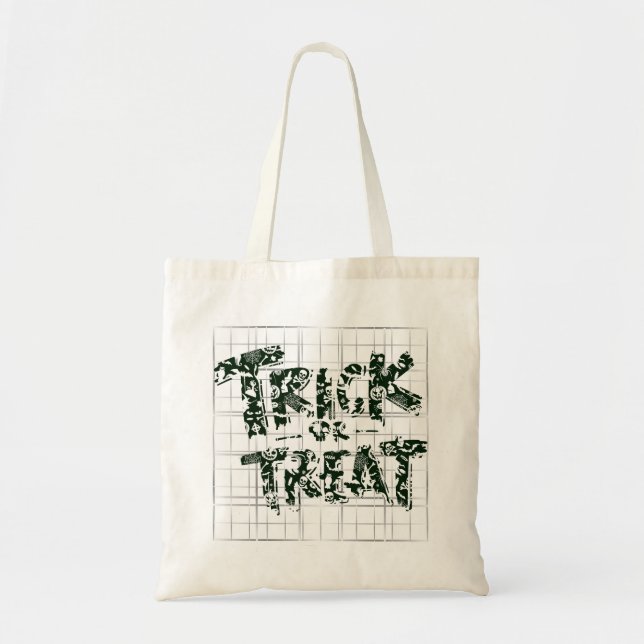 Trick or Treat.w Tote Bag (Front)
